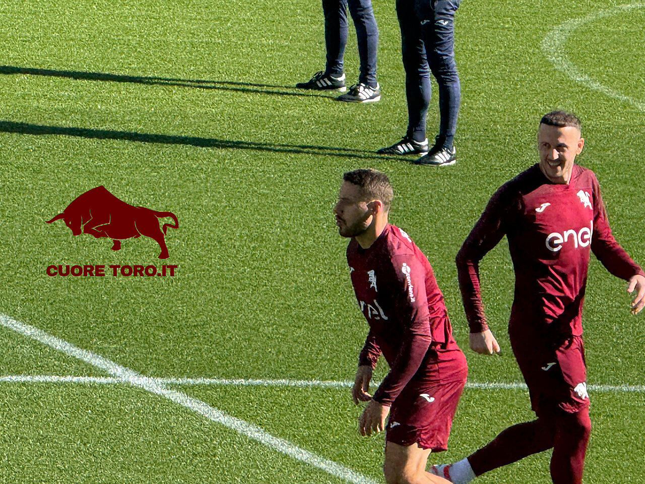 porte aperte al Fialdelfia, allenamento del Torino, Vlasic