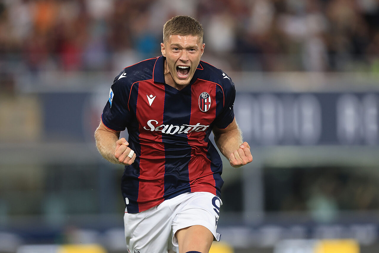 Artem Dovbyk, attaccante del Bologna