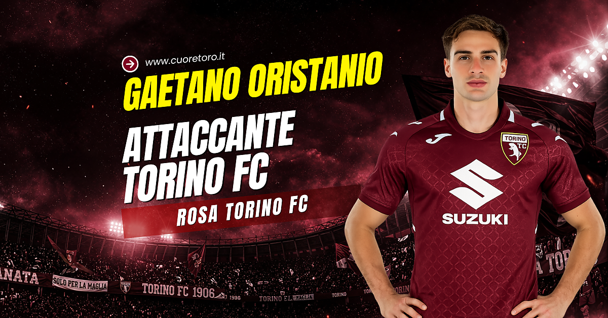 Gaetano Oristanio, attaccante del Torino FC