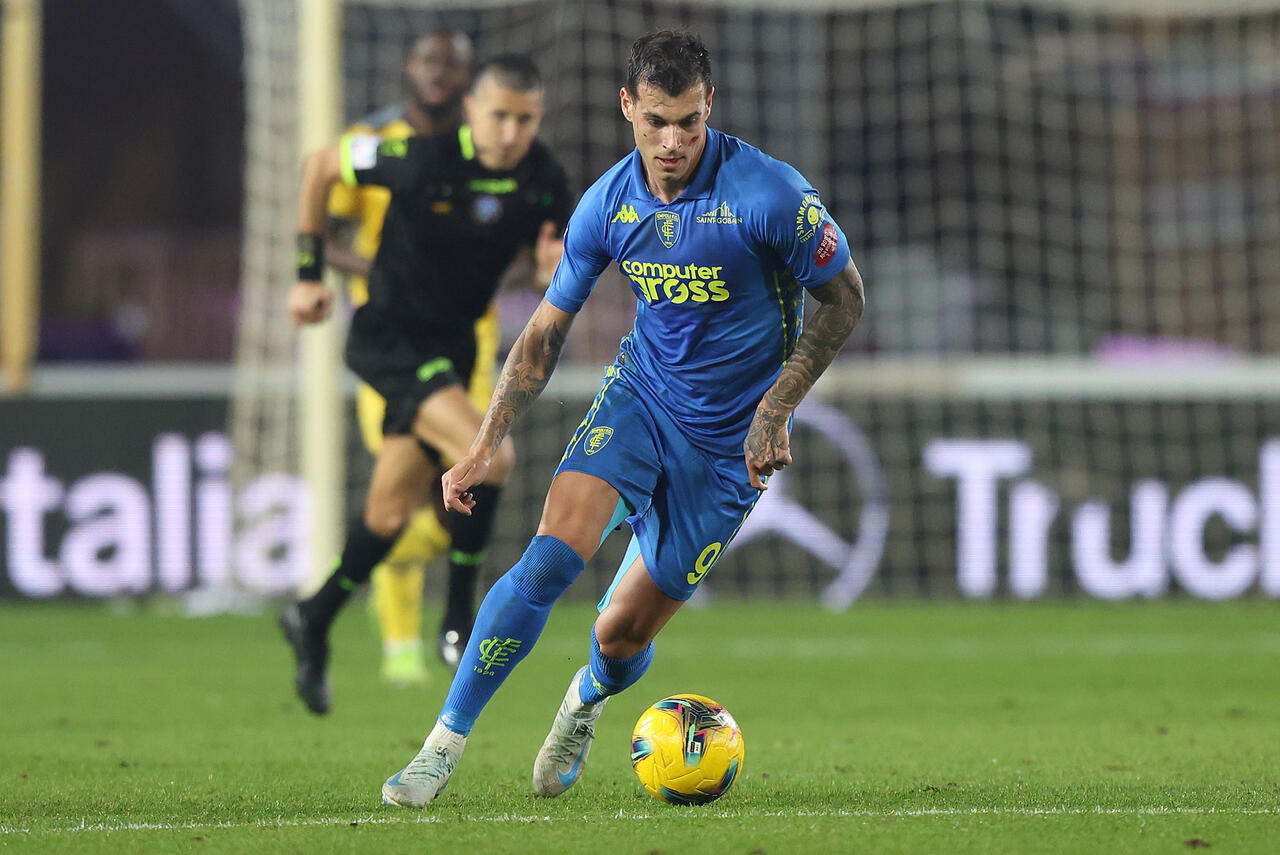 Pietro Pellegri, attaccante del Torino in prestito all'Empoli