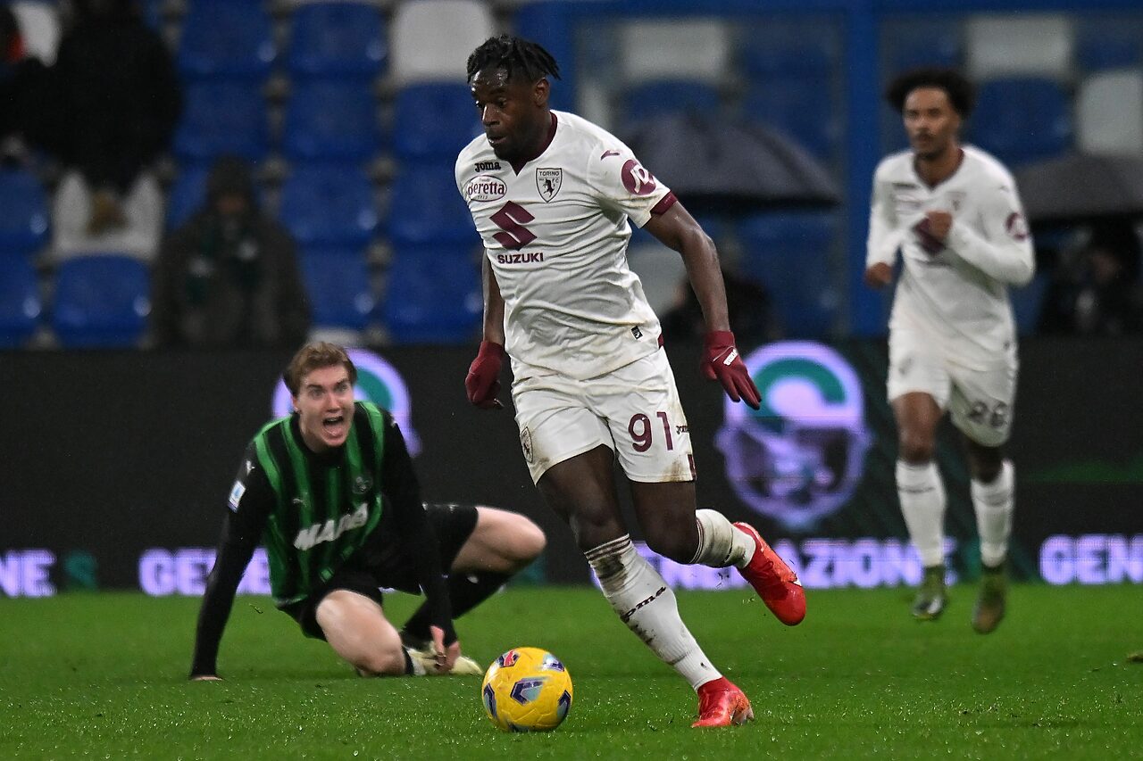 Duvan Zapata in Sassuolo Torino