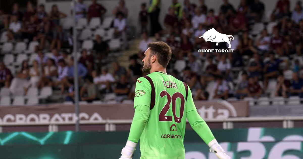 Lucas Perdi, portiere del Torino FC, numreo 20