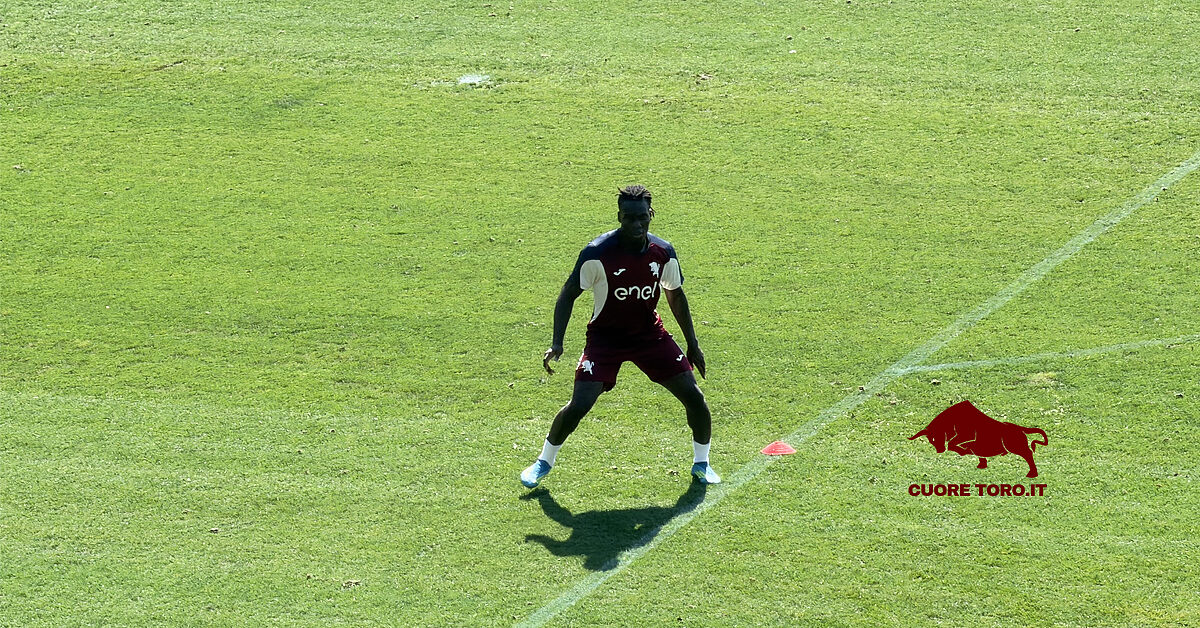 Wisdom Acquah, allenamento al Filadelfia