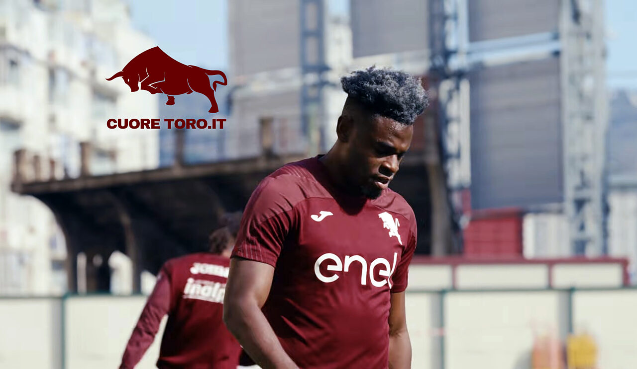 Duvan Zapata, allenamento del Filadelfia - Torino Fc
