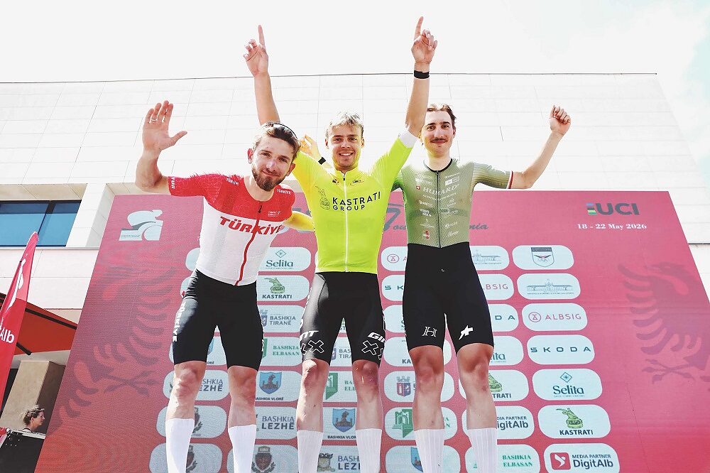 Il podio del Tour of Albania