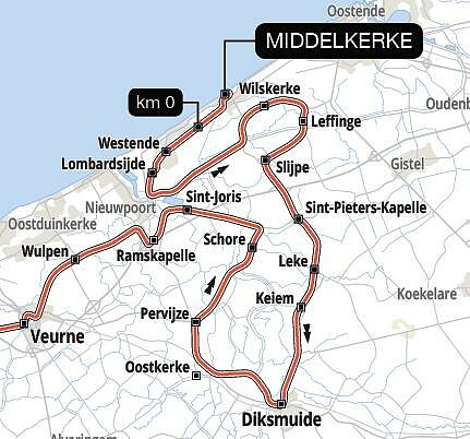 In Flanders Fields 2026, la planimetria