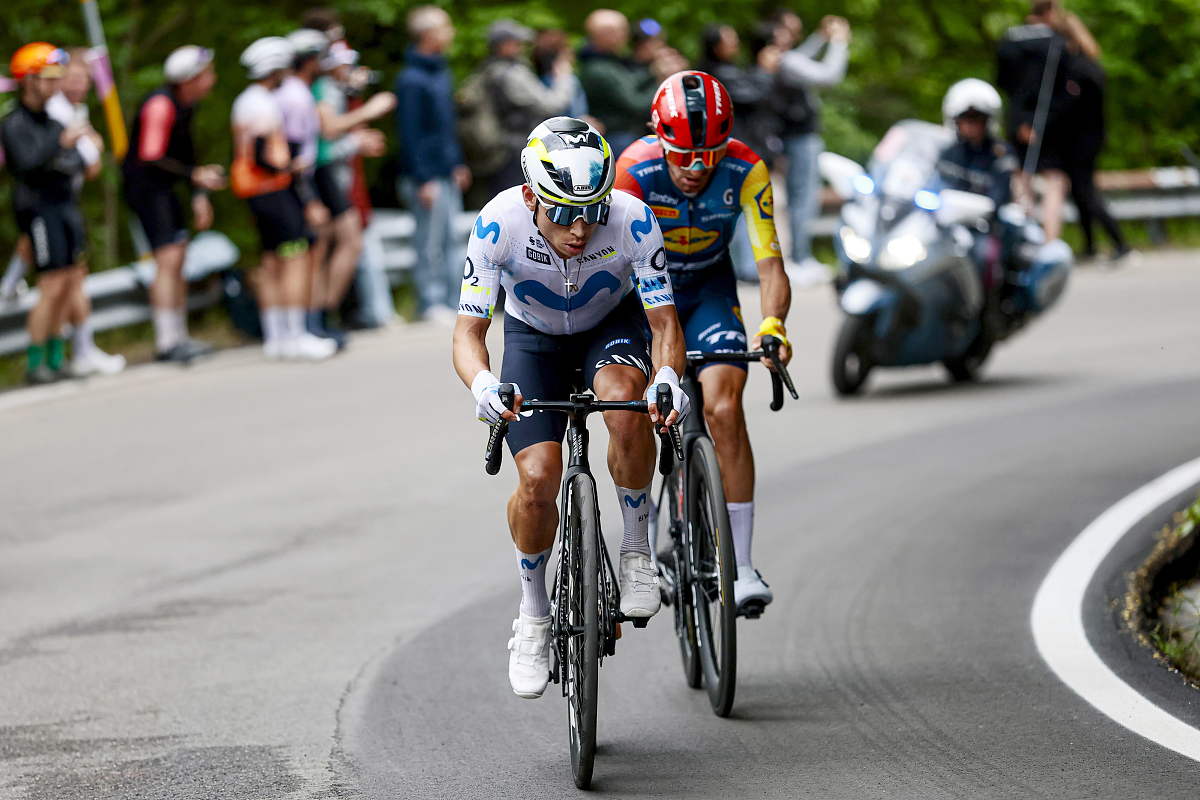 Einer Rubio e Giulio Ciccone ©Movistar Team