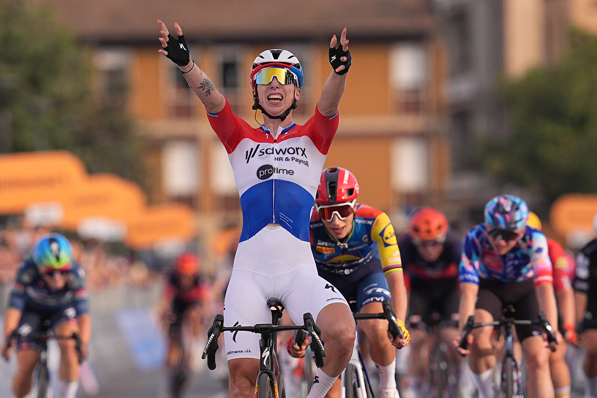 Lorena Wiebes vince a Ravenna ©Giro d'Italia Women
