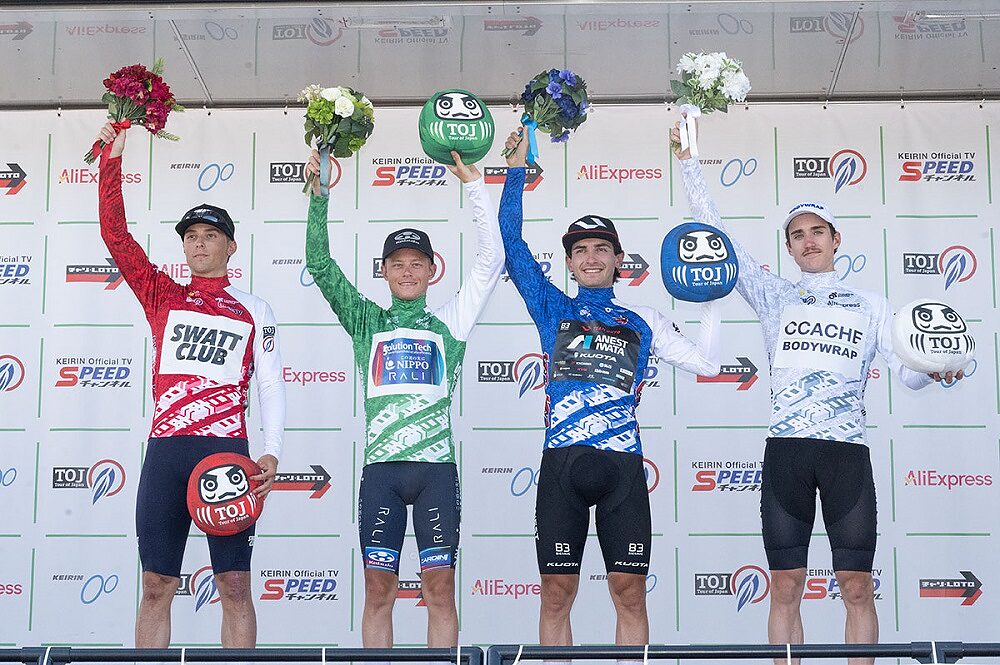I vincitori delle maglie del Tour of Japan