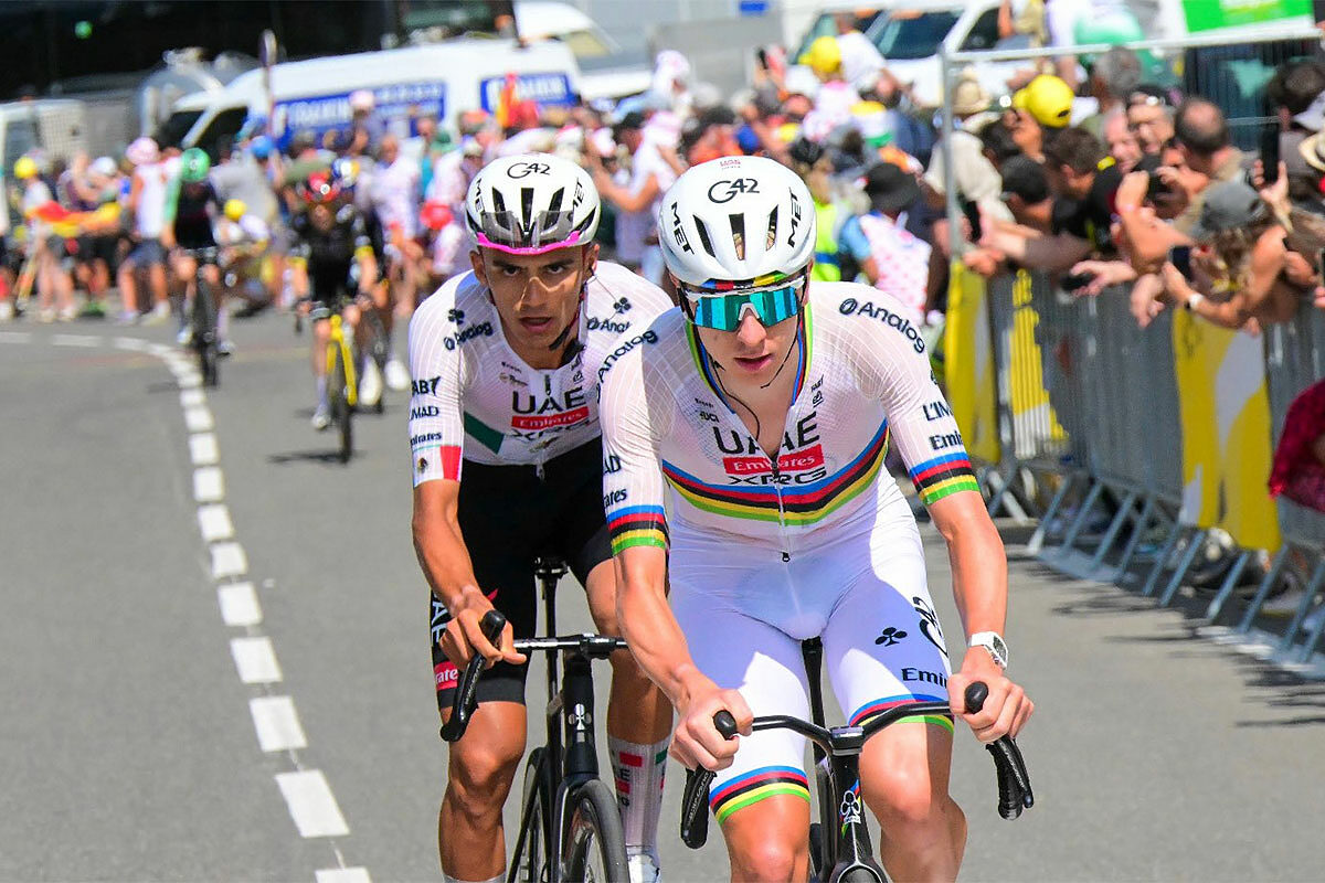 Tadej Pogacar e Isaac Del Toro sul Tourmalet © Tour de France