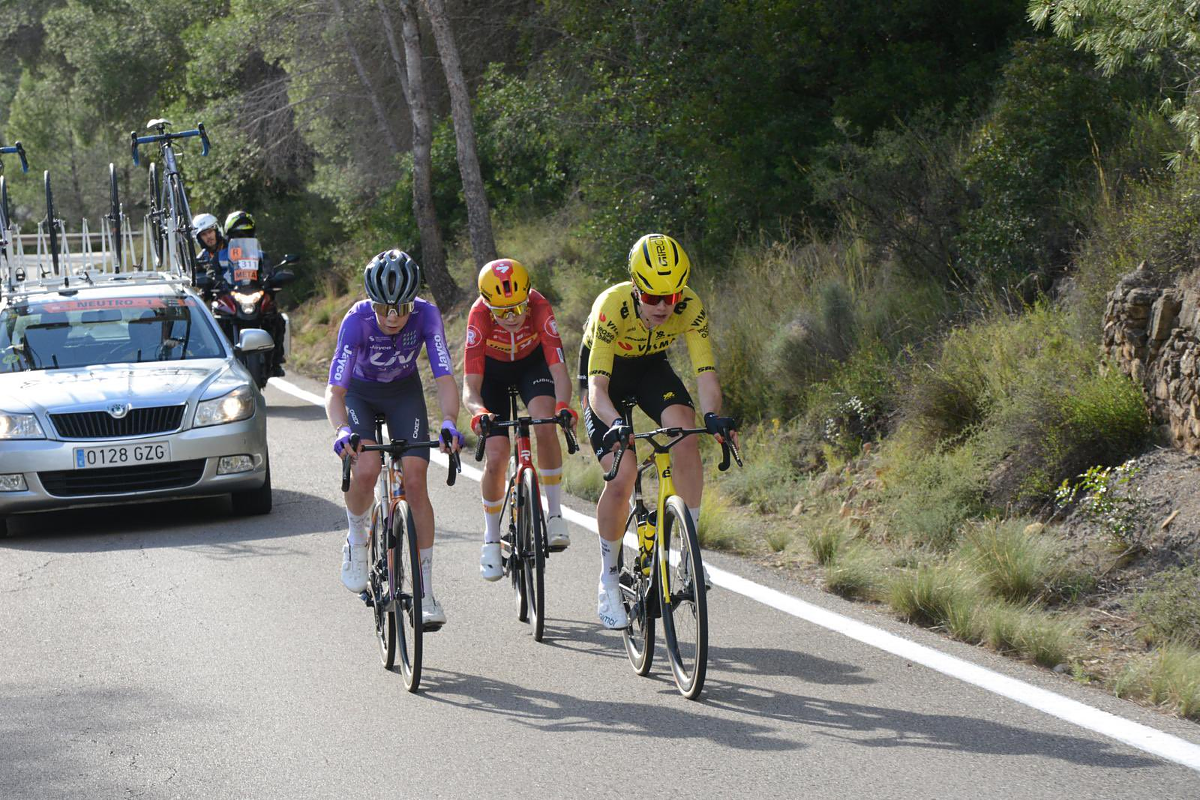 Nooijen, Appleton e Haugset ©Setmana Ciclista - Volta Femenina de la CV