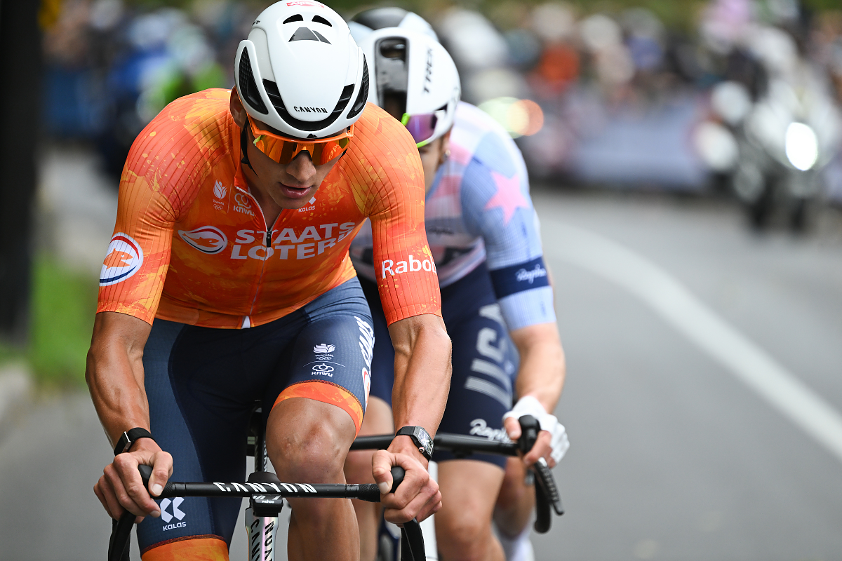 Mathieu van der Poel e Quinn Simmons ©UCI Cycling