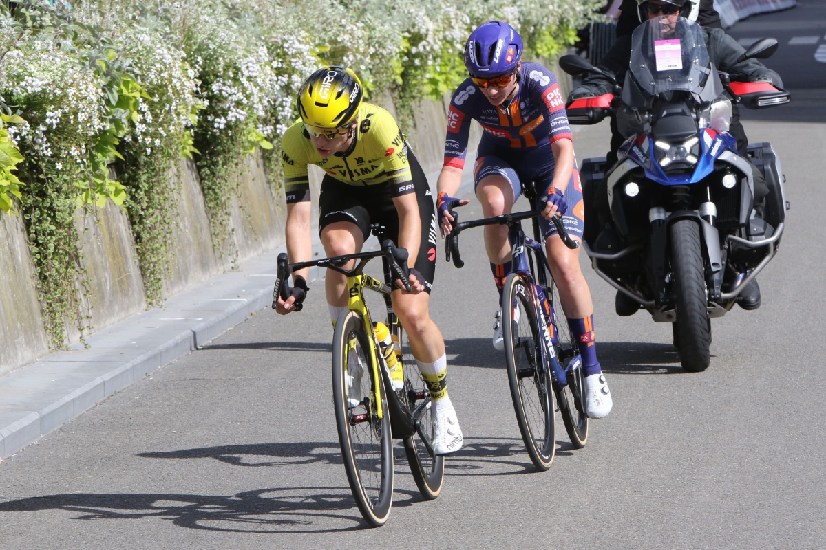 Margaux Vigié e Pfeiffer Georgi ©Team Visma Lease a Bike (Foto Bart Hazen)
