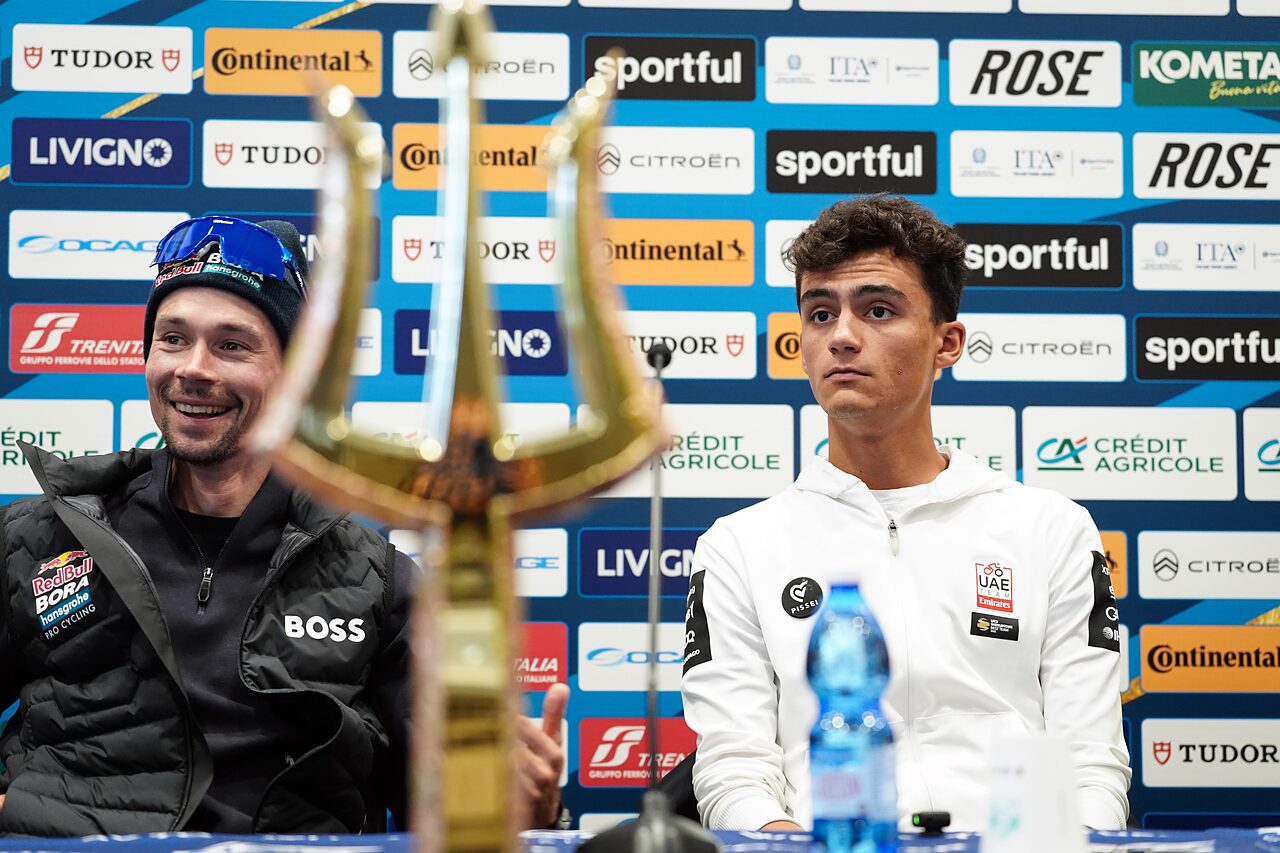 Primoz Roglic e Isaac Del Toro, tra i pretendenti alla Tirreno Adriatico 2026