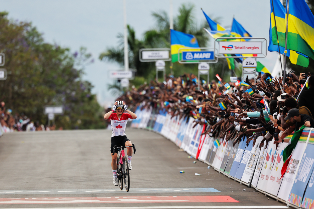 Magdeline Vallieres campionessa del mondo ©UCI Cycling