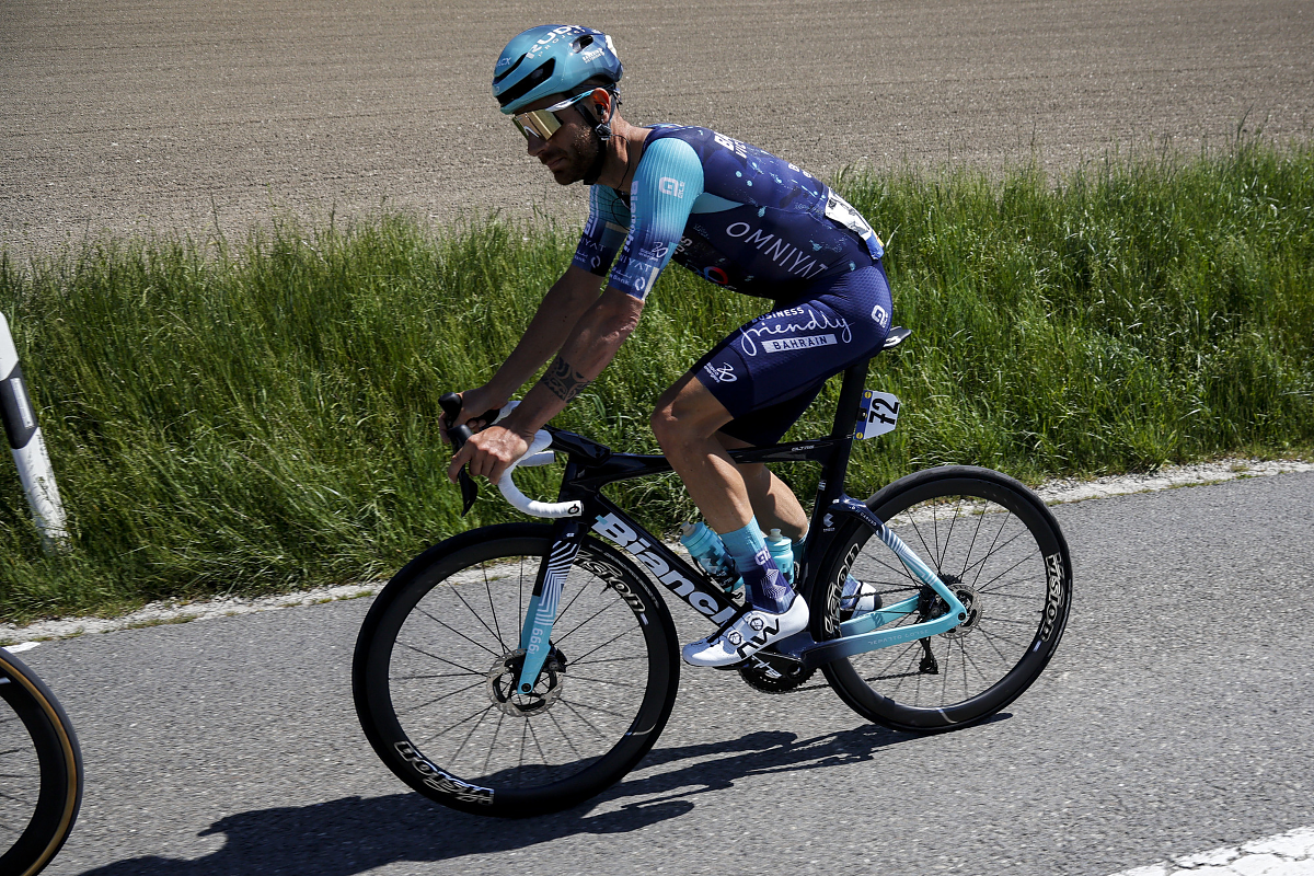 Damiano Caruso ©Team Bahrain Victorious (Foto Sprint Cycling)
