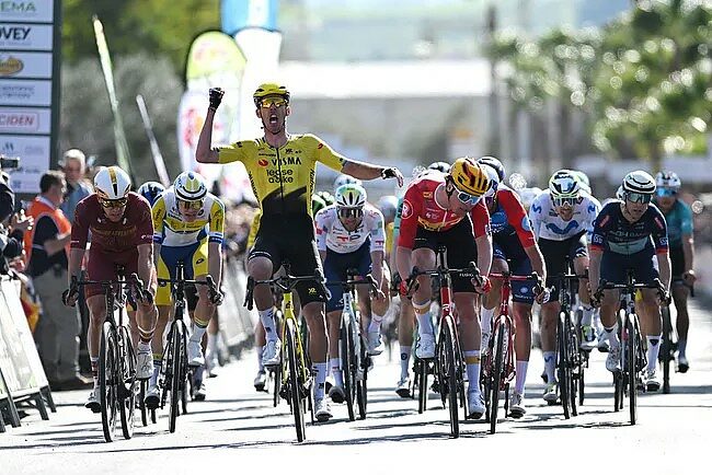 Christophe Laporte vince la volata inaugurale della Vuelta a Andalucia 2026 © CyclingNews/Szymon Gruchalski/Getty Images