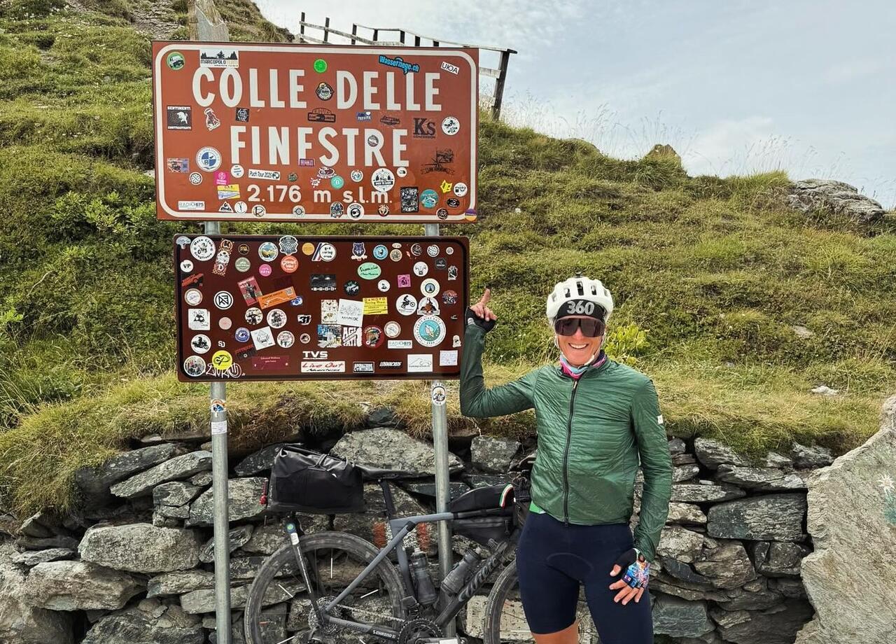 a Vetta del Colle delle Finestre © Sarah Cinquini via Facebook