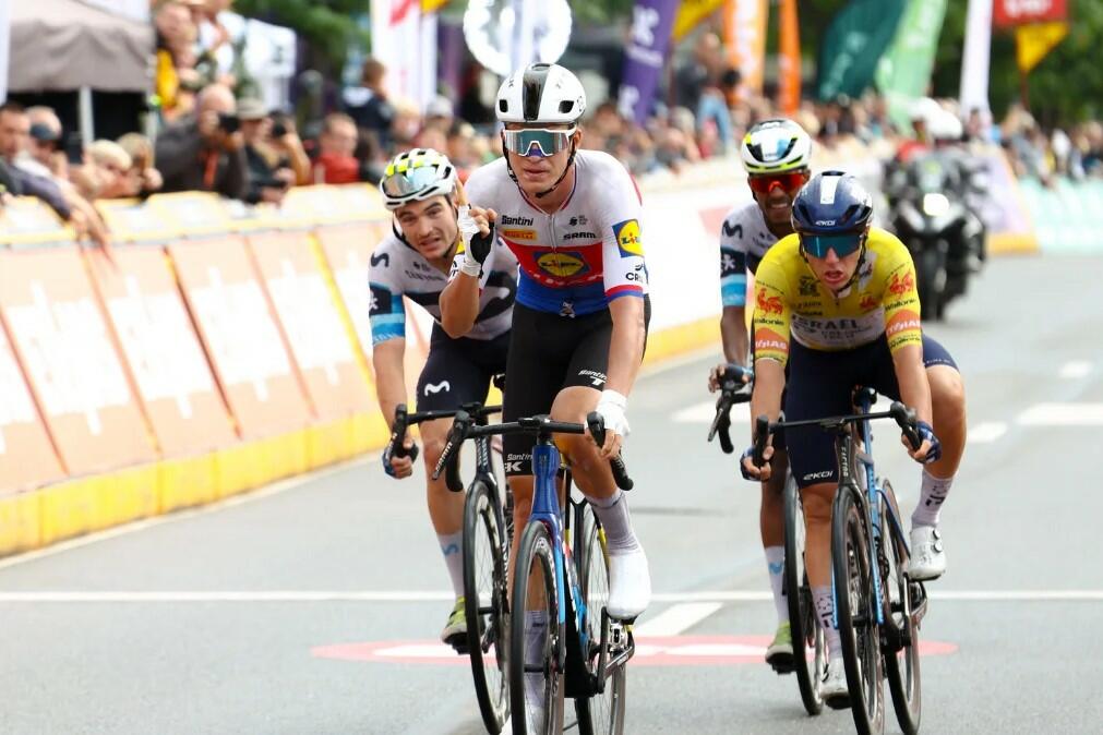 Mathias Vacek vince la quarta tappa del Tour de Wallonie 2025 © Dicodusport / Icon Sport