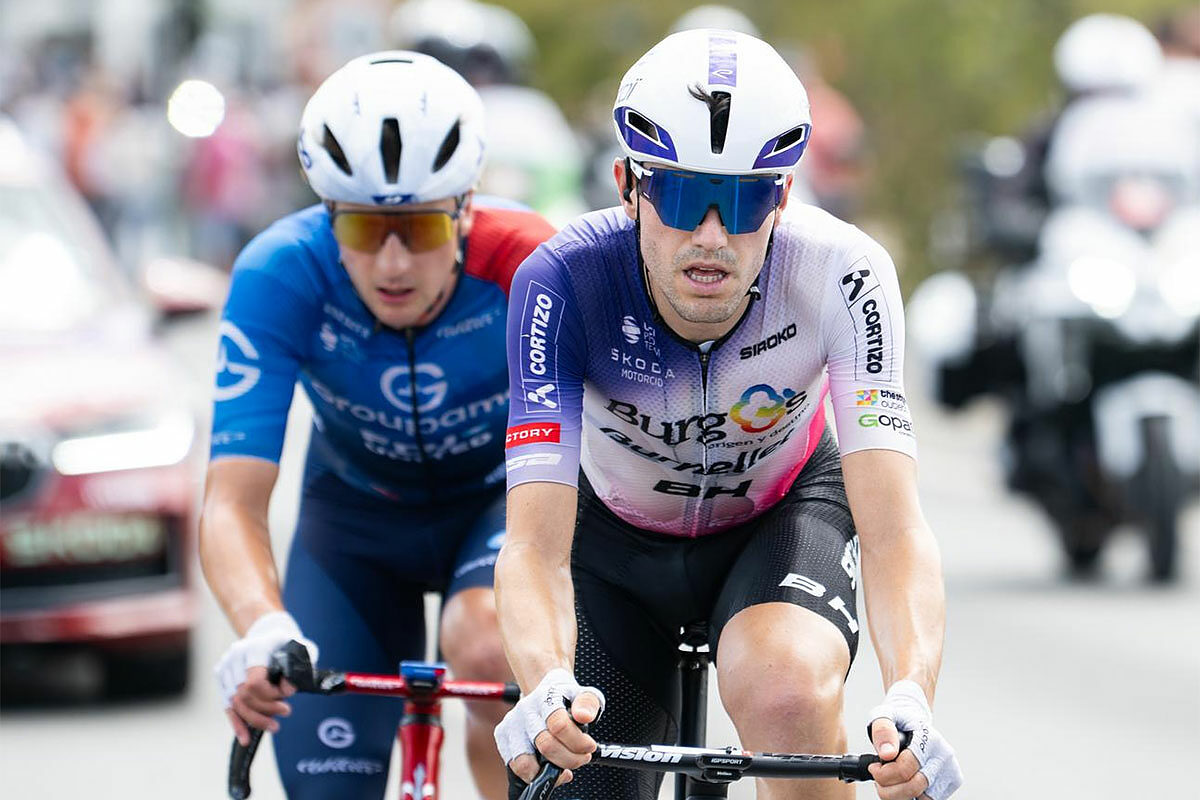 Giornata in fuga per Sinuhé Fernández ed Enzo Paleni © Vuelta a España