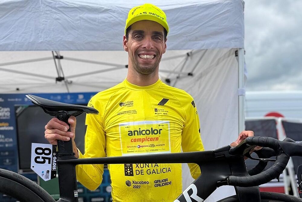 Rafael Reis ha indossato la maglia di leader a O Gran Camiño