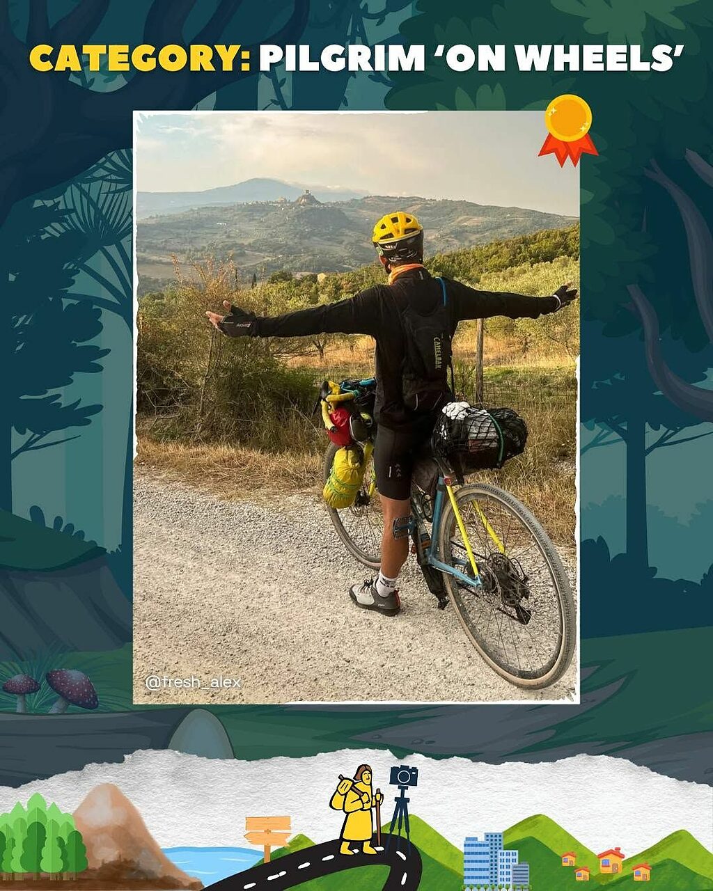 ciclovia francigena