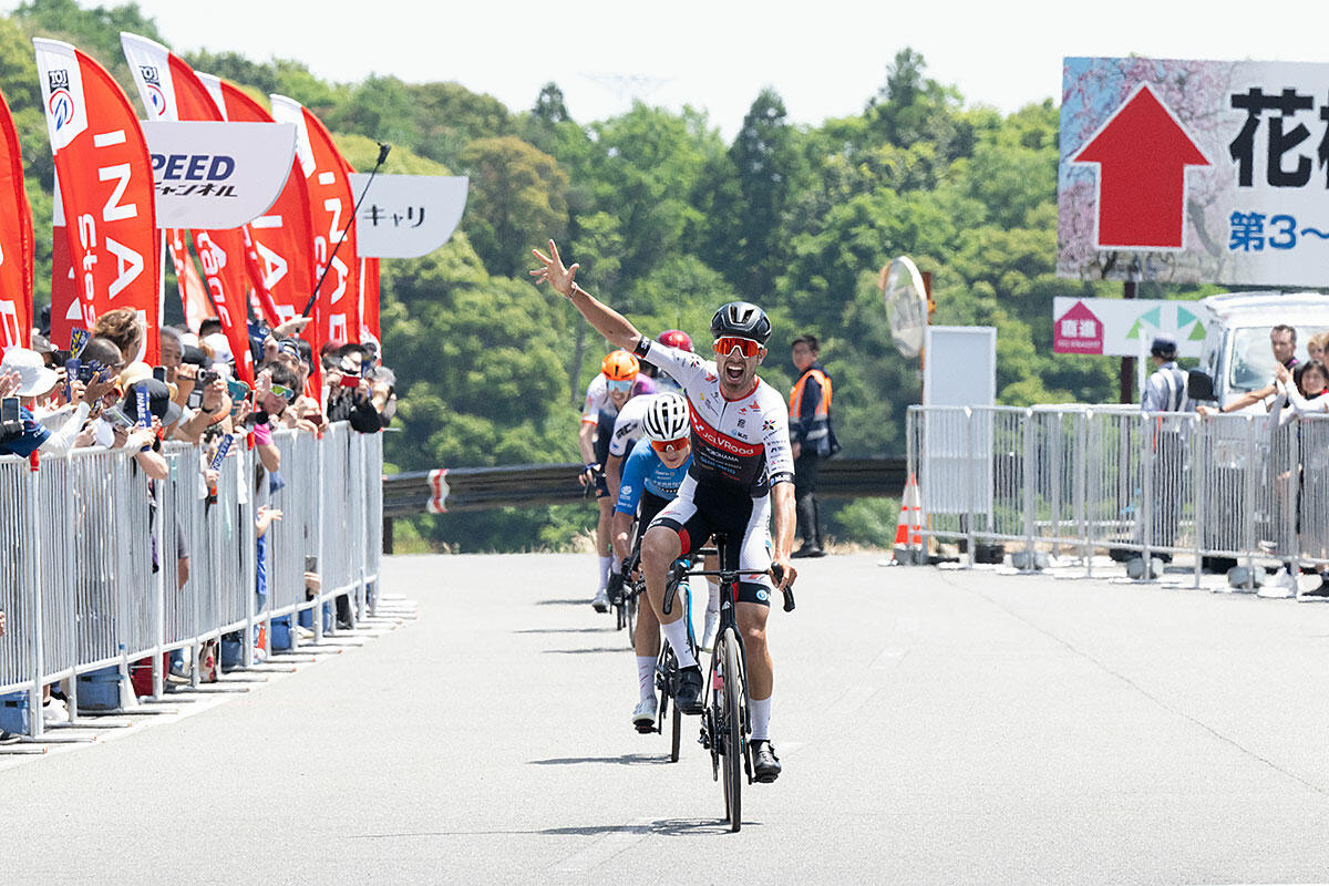 Nel 2025 Giovanni Carboni correrà con la Unibet Tietema Rockets © Tour of Japan via X