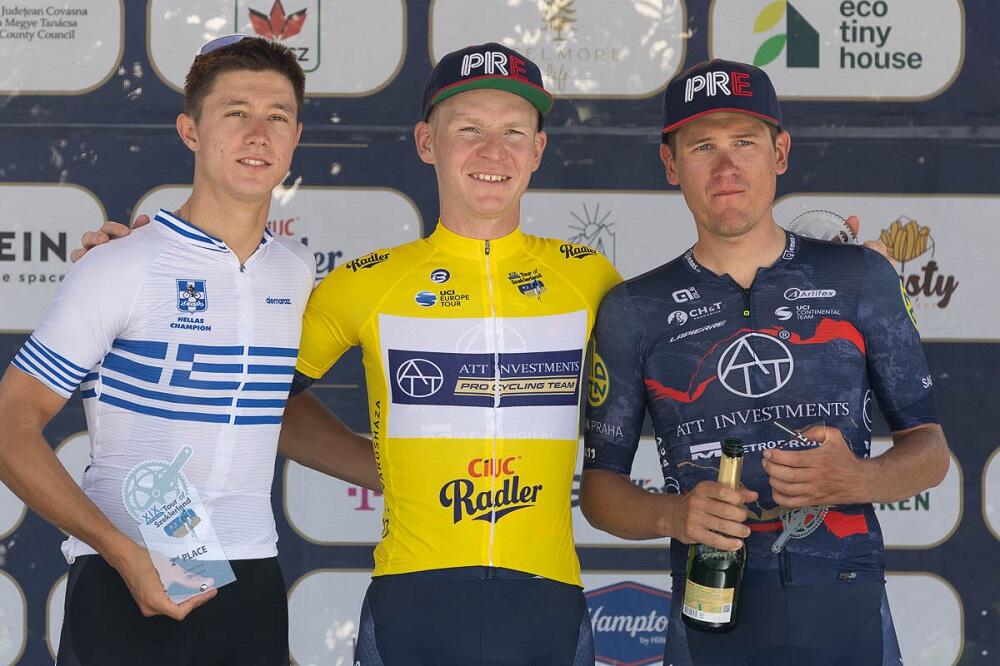 Il podio finale del Tour of Szeklerland Tour of Szeklerland