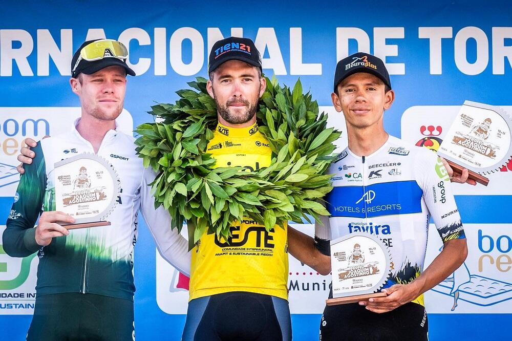 Il podio del GP Internacional Torres Vedras - Troféu Joaquim Agostinho