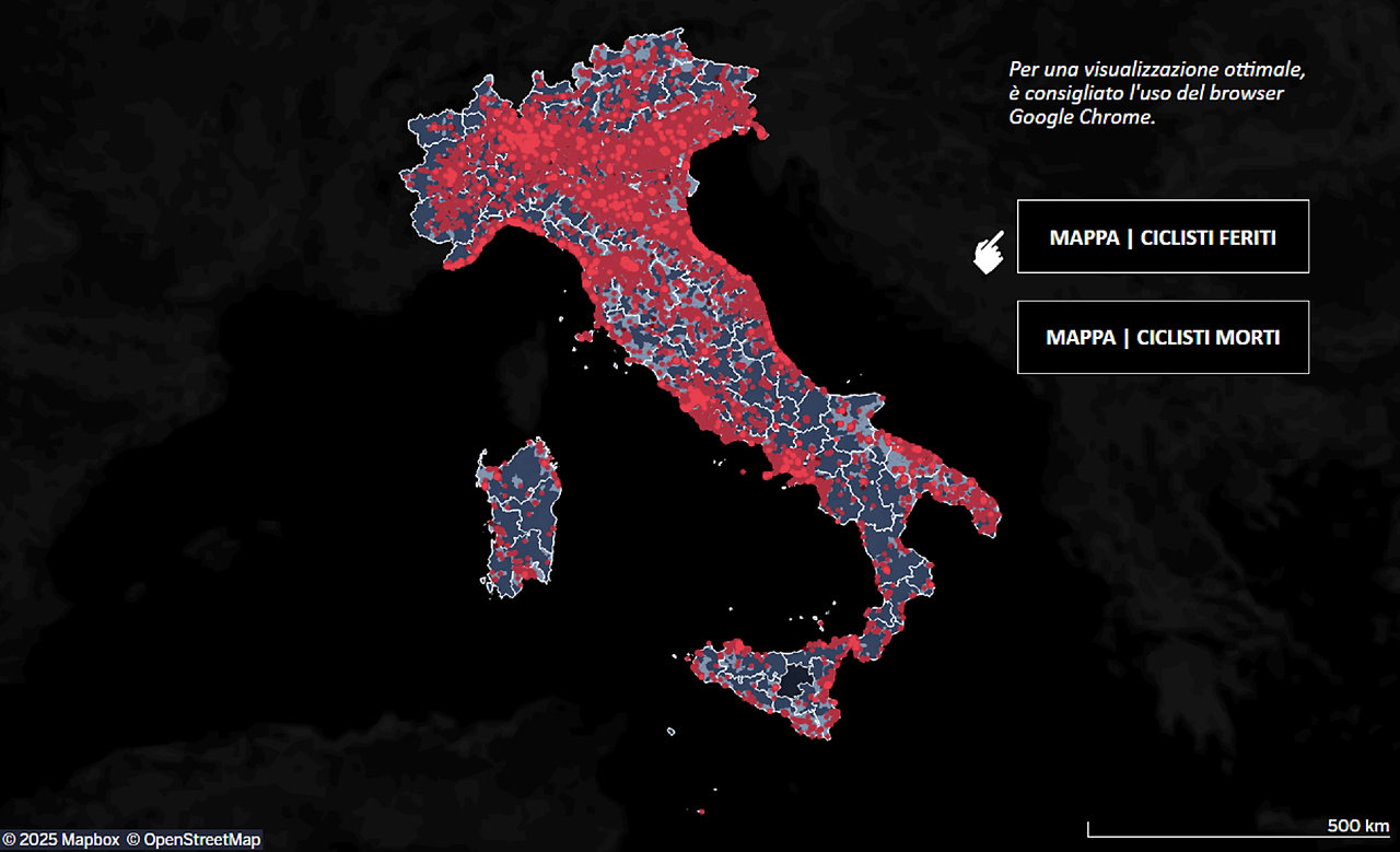 La quinta dashboard © Laboratorio Craft Politecnico di Milano