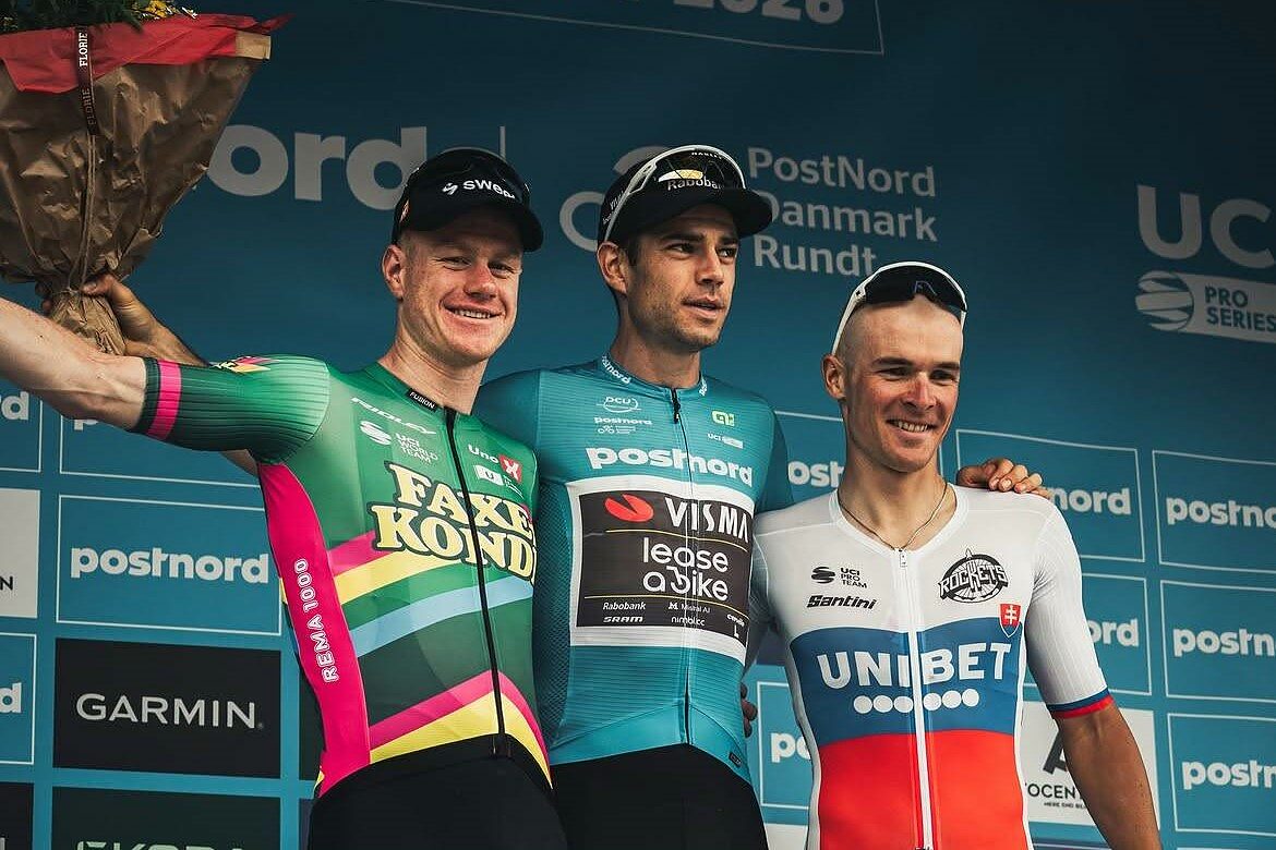 Tour of Denmark: tre tappe e generale a Van Aert, un sigillo per Ingebritsen e Pedersen