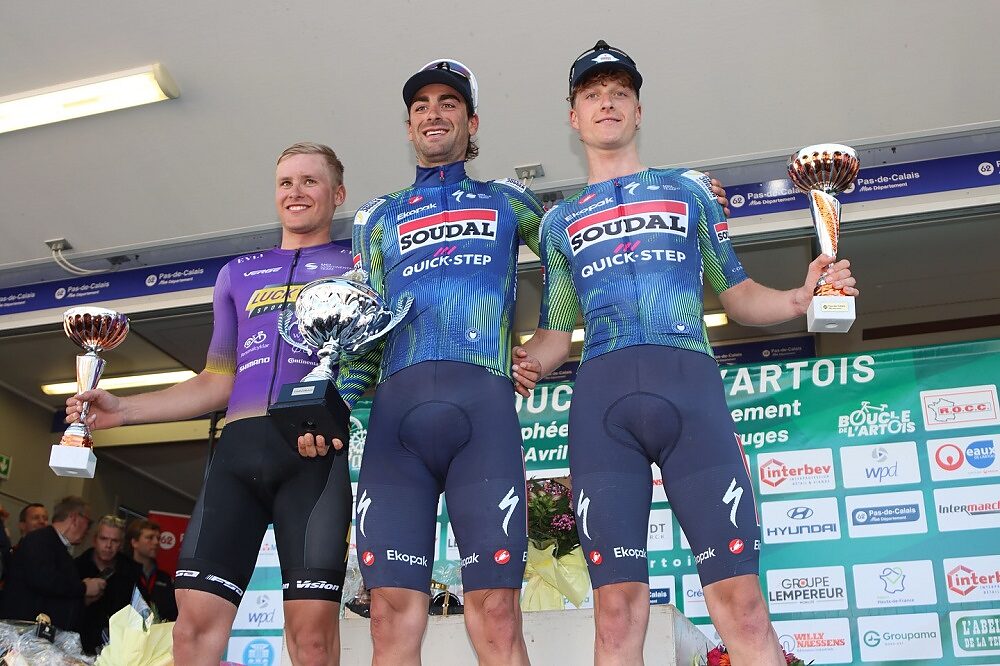 Il podio della Boucle de l'Artois