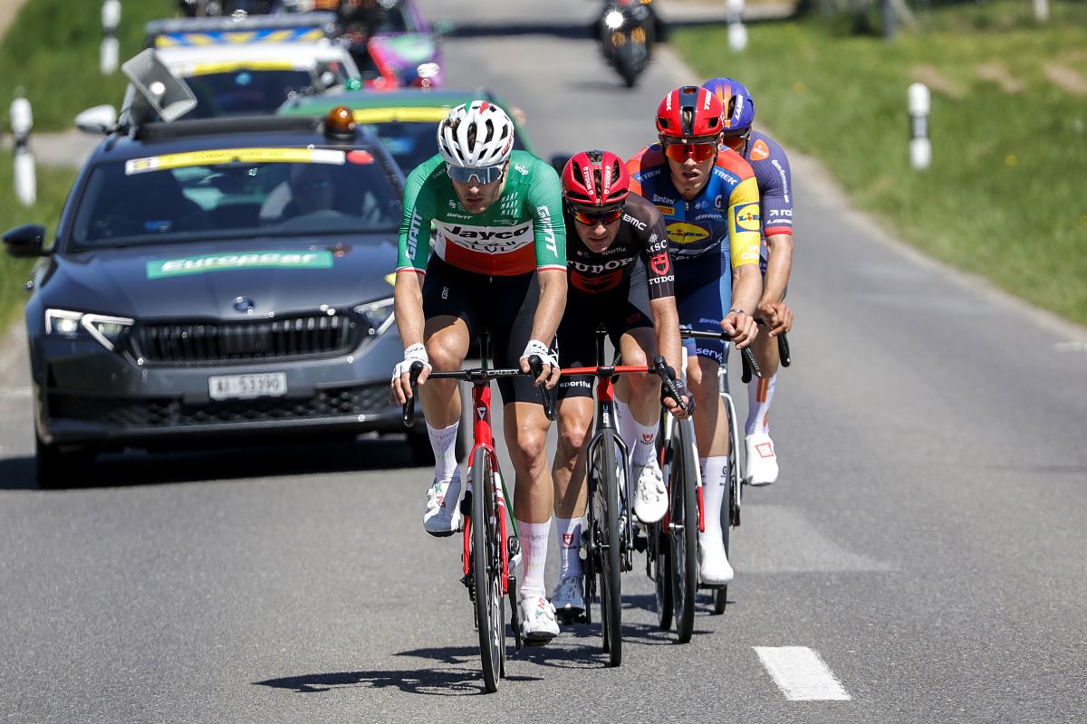 Filippo Conca in fuga ©Greenedge Cycling