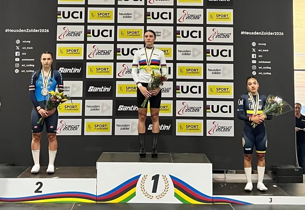 Maya Ferrante argento ai mondiali su pista juniores 2026 ©FCI