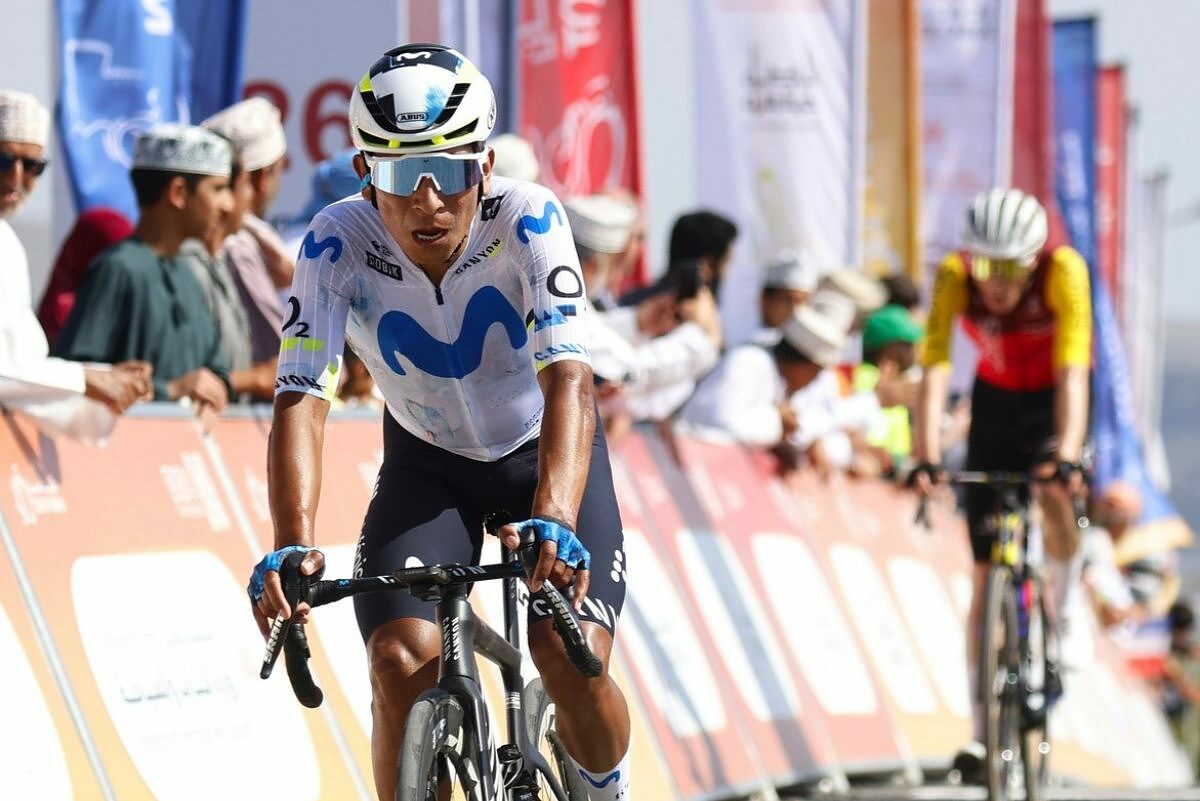 Nairo Quintana, protagonista della 3a tappa del Tour of Oman 2026