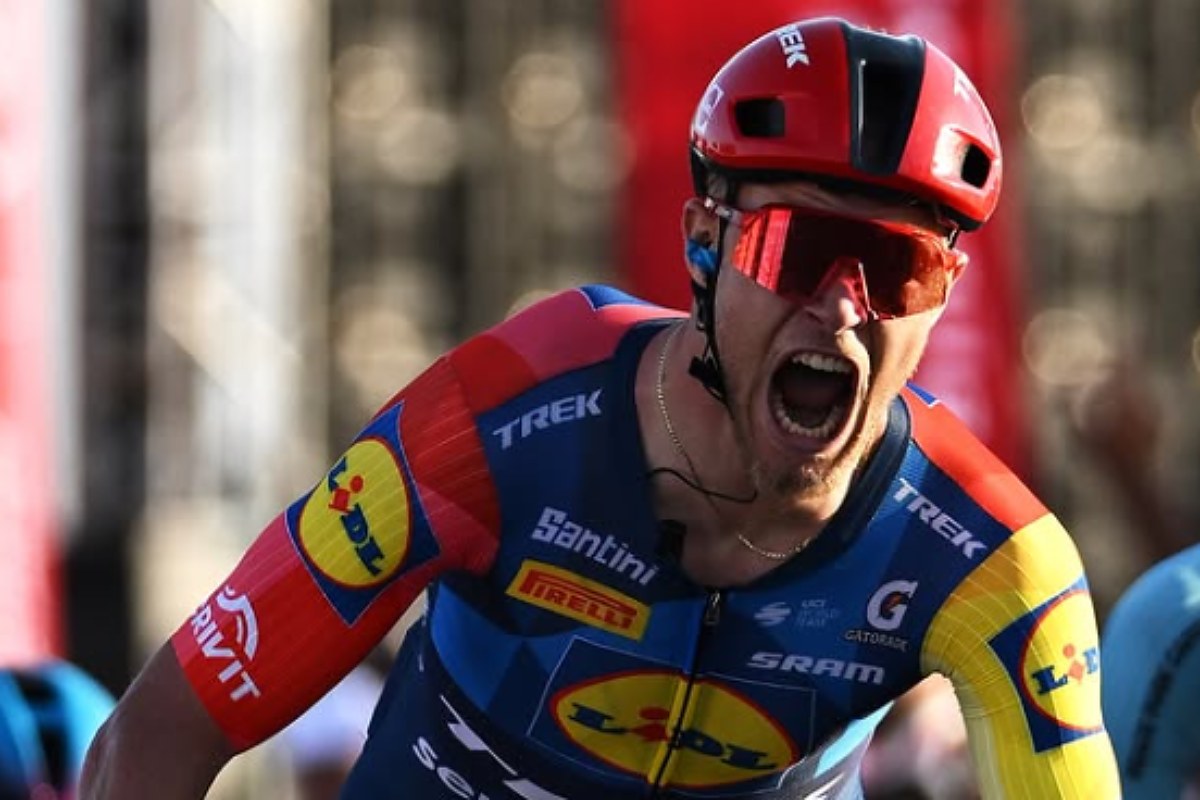 Jonathan Milan vince a Fujairah ©Lidl-Trek (Foto Getty)