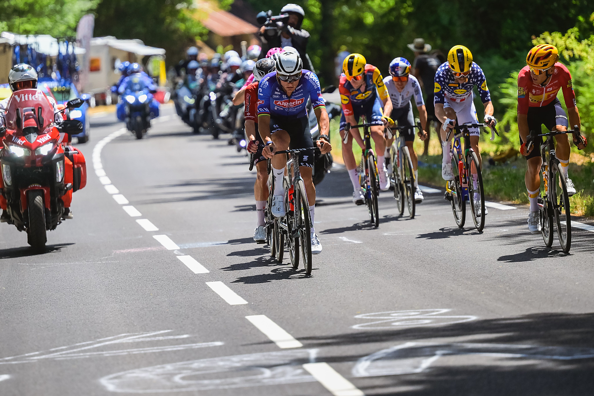 Van der Poel ha vinto anche il premio della combattività ©Tour de France