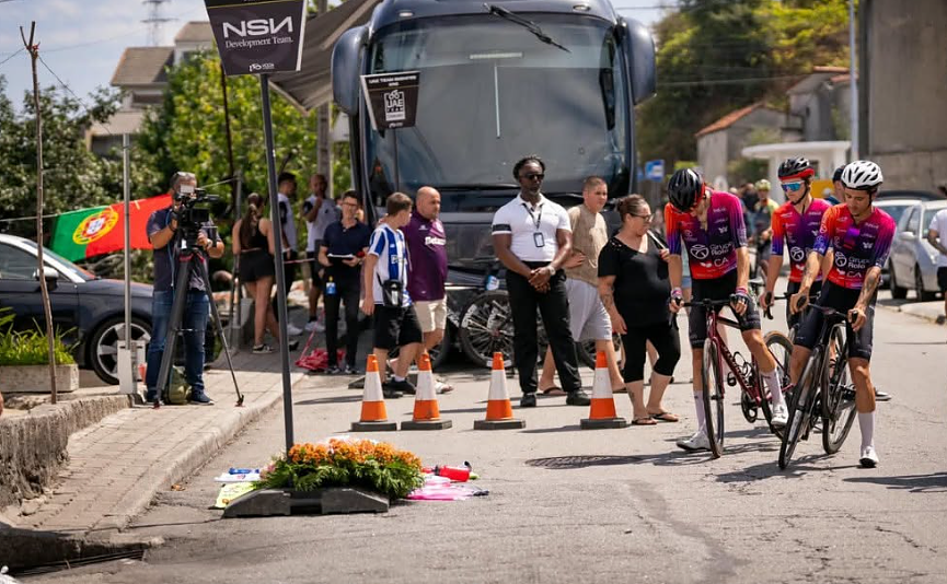 Guerin vince in maglia nera, Volta a Portugal scossa dalla tragedia di Finlay Tarling