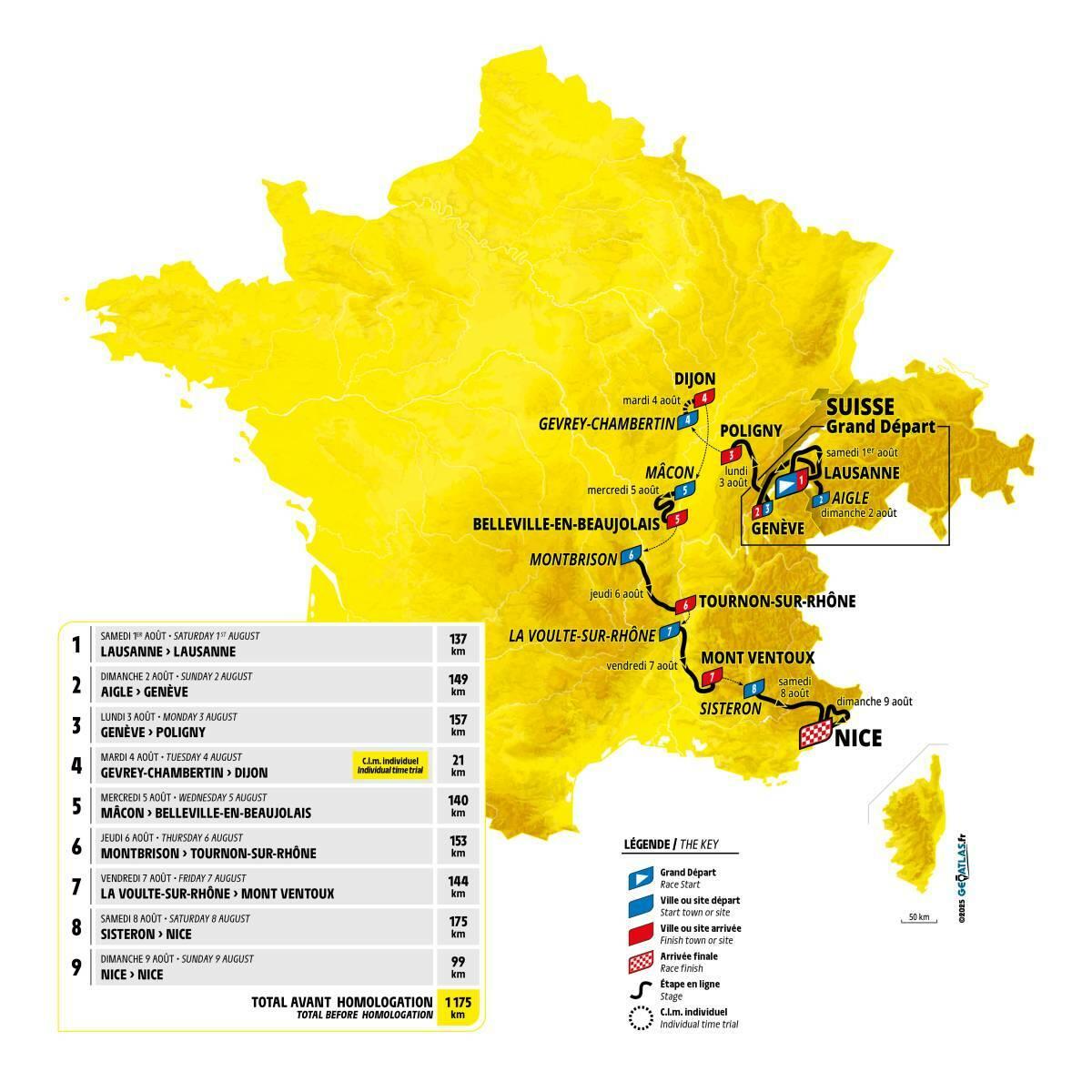 Tour de France Femmes 2026 - Analisi del percorso