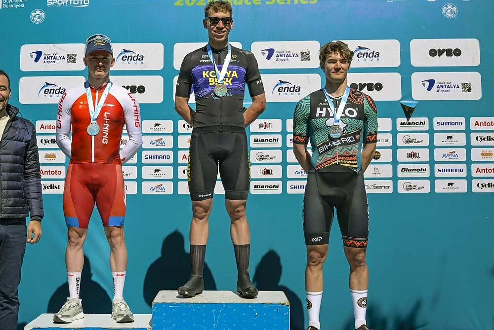 Il podio del GP Apollon Temple