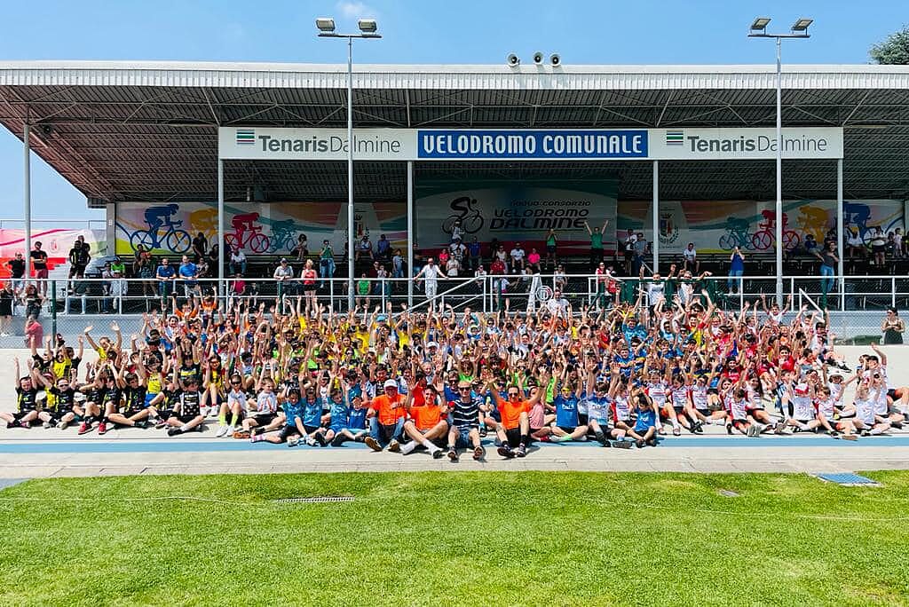 Una foto di repertorio del Velodromo di Dalmine ©N.C. Velodromo di Dalmine via Fb