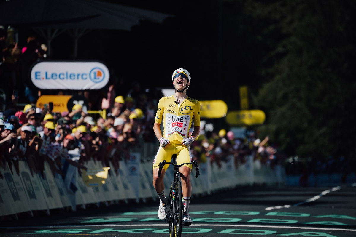 Tadej Pogačar vince a Le Lioran ©Tour de France