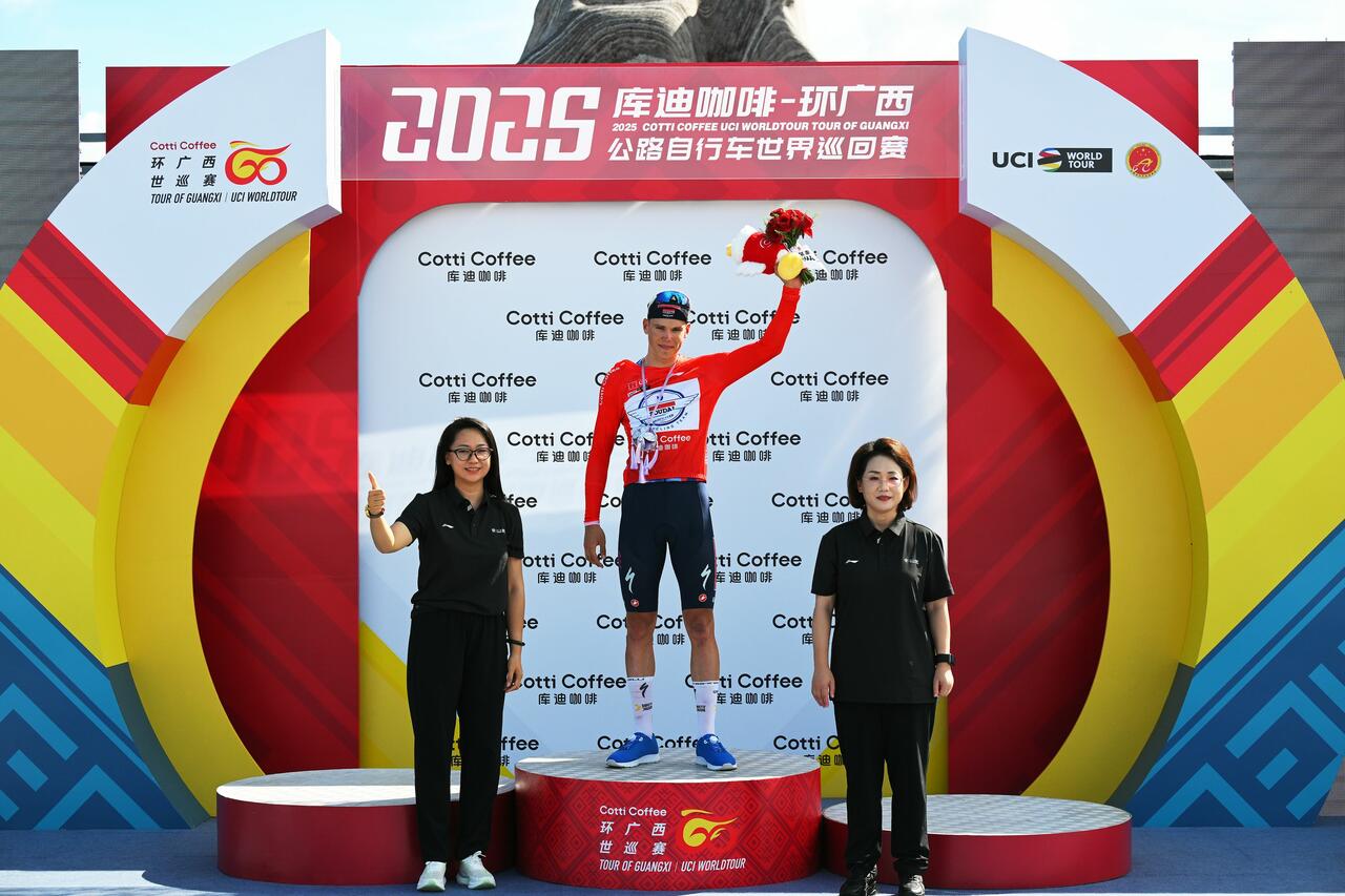 Paul Magnier è anche il primo leader del Tour of Guangxi 2025 (© Getty Images)
