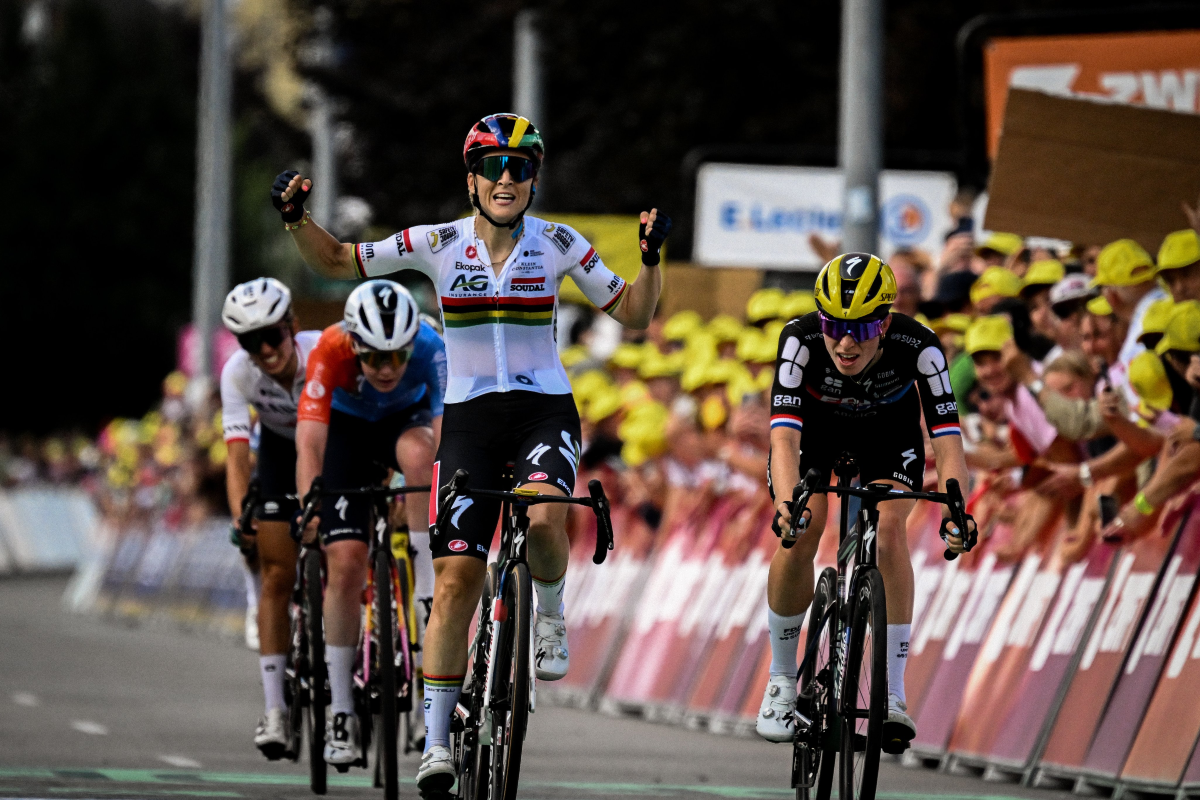 Kim Le Court vince a Guéret ©Tour de France Femmes avec Zwift