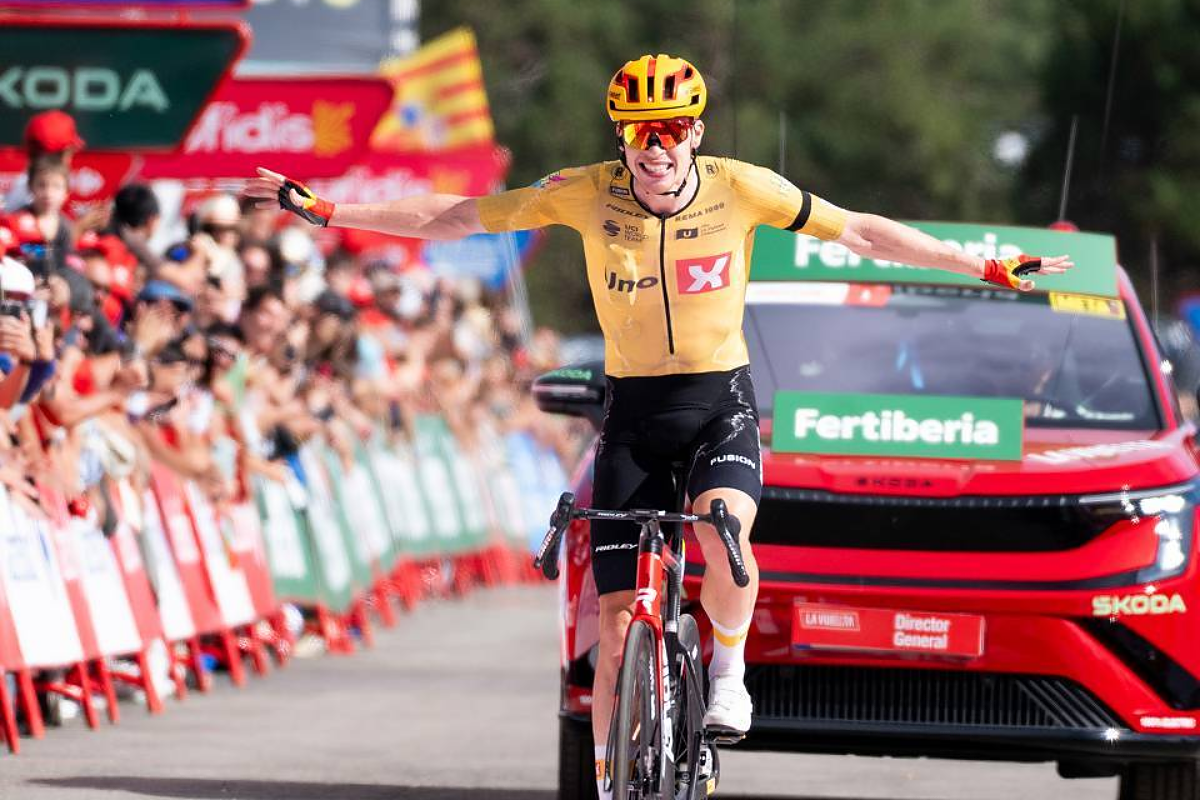 Andreas Leknessund vince a Valdelinares ©La Vuelta