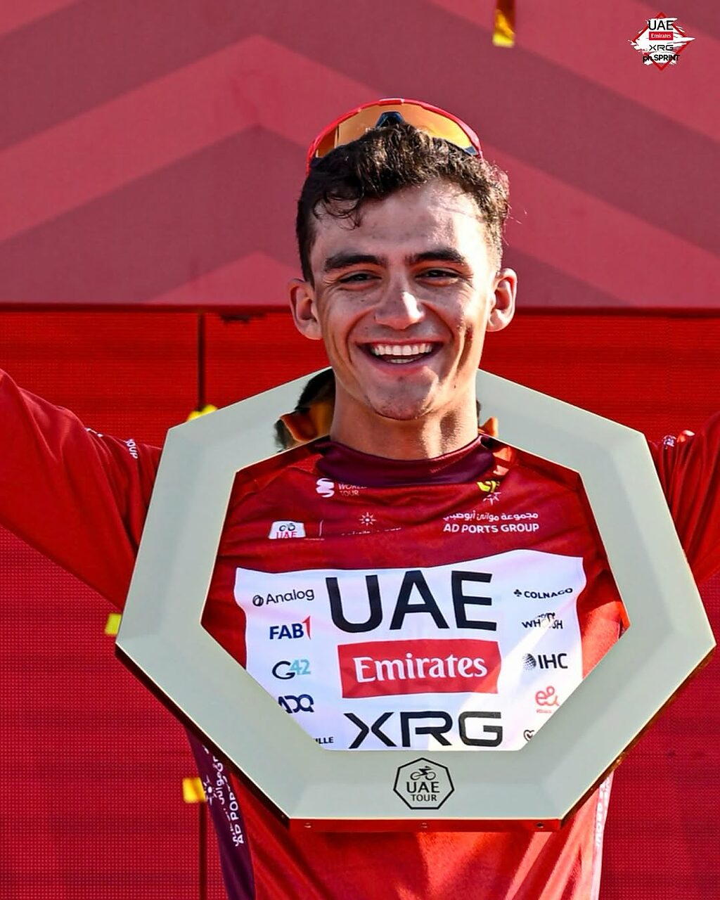 Isaac del Toro vince l'UAE Tour 2026 ©UAE Team Emirates