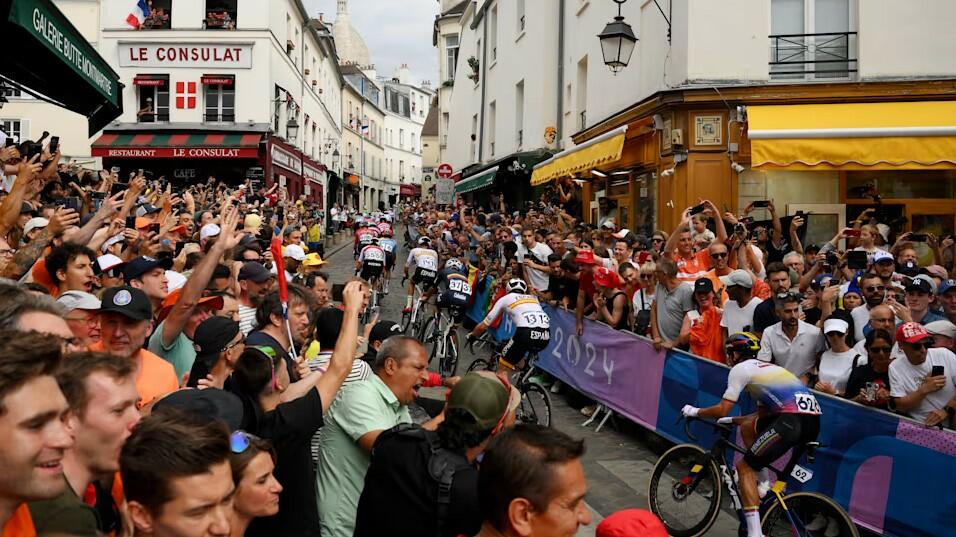 Lo strappo di Montmartre © Olympics