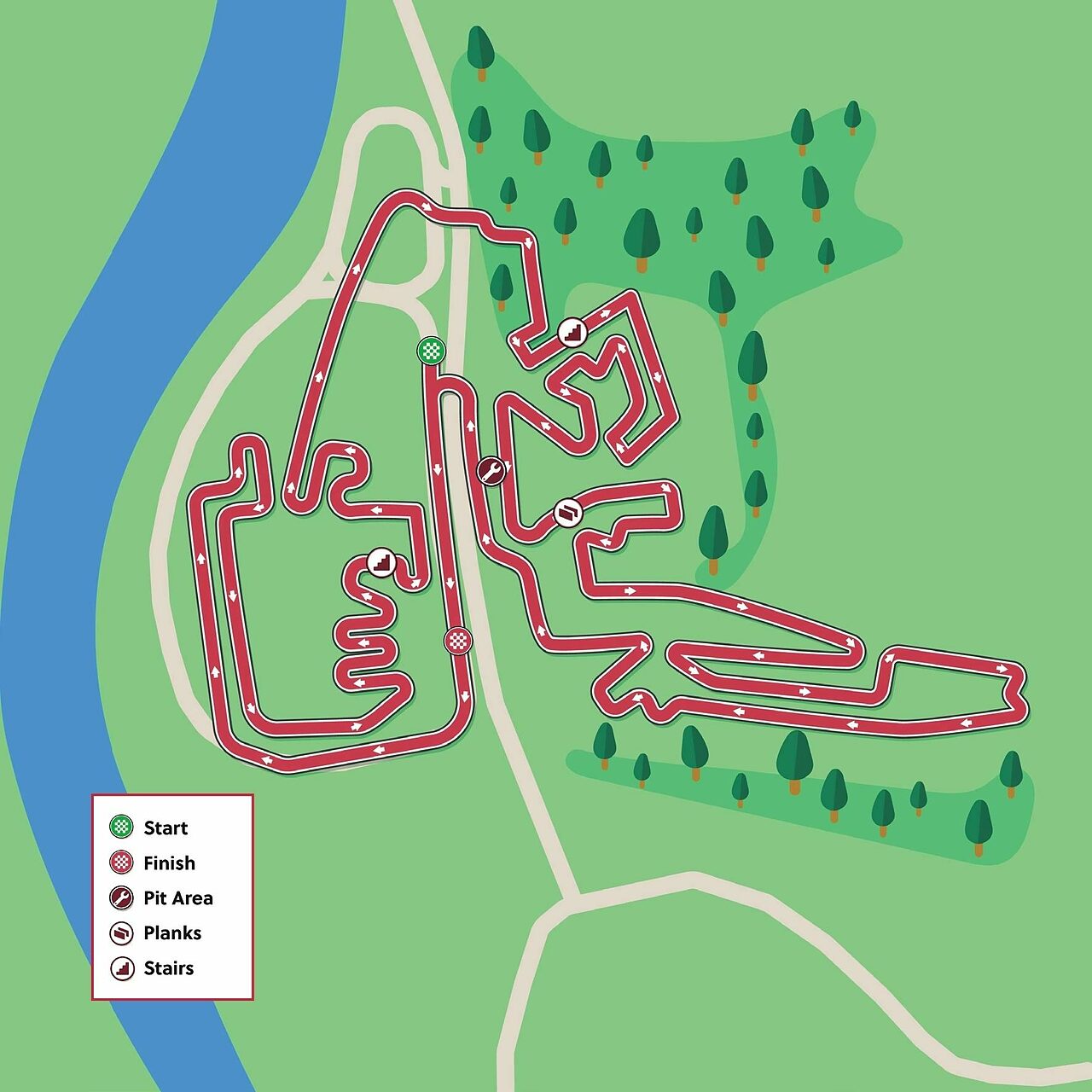 Il percorso dell'appuntamento di Coppa del Mondo di ciclocross a Tabor © UCI Cyclocross