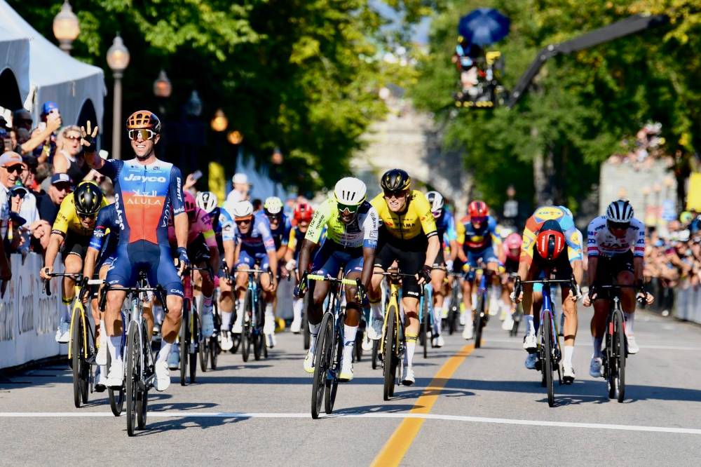 La vittoria di Matthews nel 2024 ©GPCQM-J.Startt
