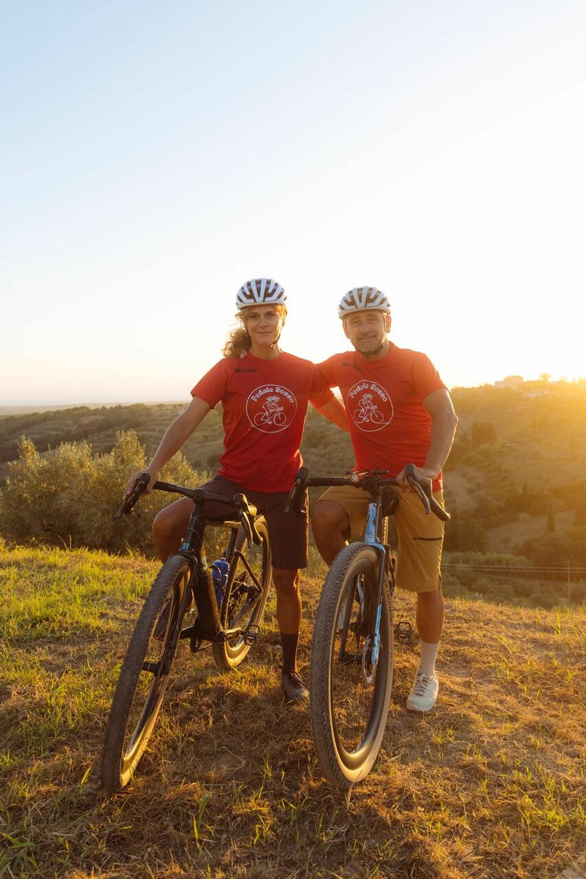 Marianella Bargilli e Paolo Bettini © Pedale Rosso